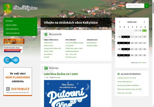 Zobrazit webové stránky Obecní úřad Kobylnice