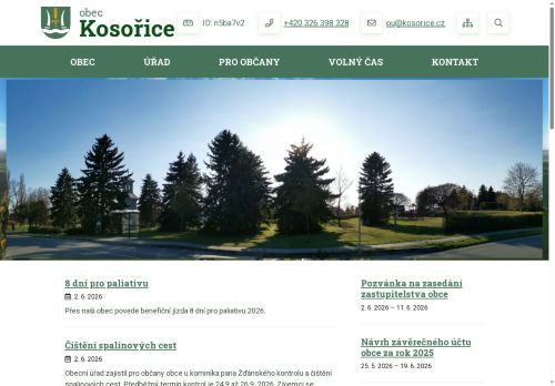 Zobrazit webové stránky Obecní úřad Kosořice