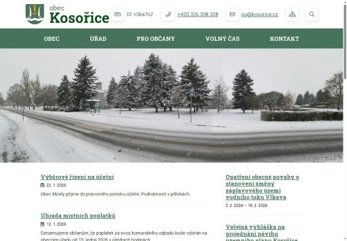 Zobrazit webové stránky Obecní úřad Kosořice