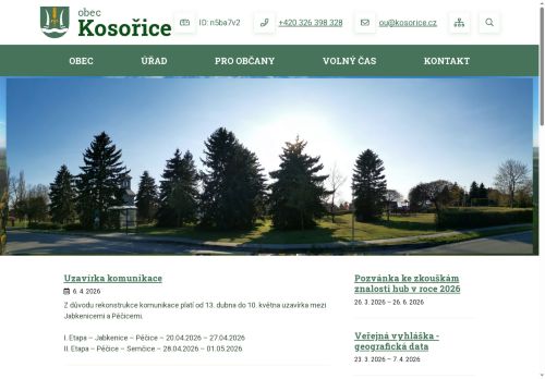 Zobrazit webové stránky Obecní úřad Kosořice