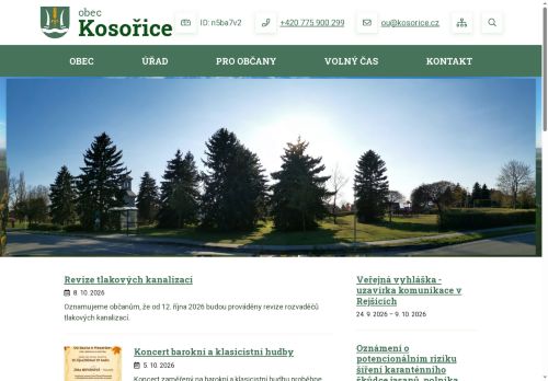 Zobrazit webové stránky Obecní úřad Kosořice