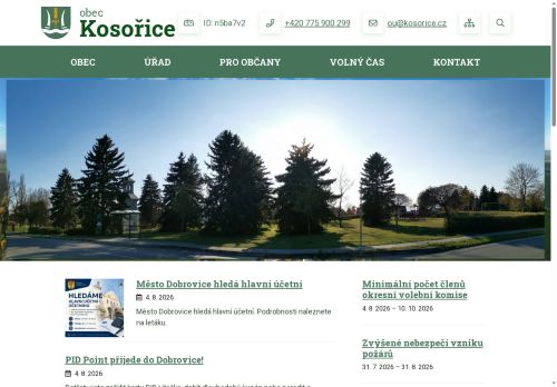 Zobrazit webové stránky Obecní úřad Kosořice