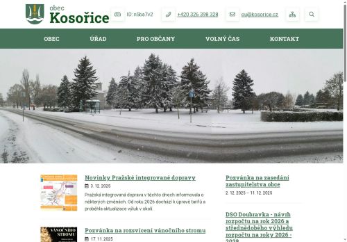 Zobrazit webové stránky Obecní úřad Kosořice