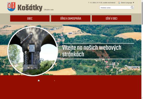 Zobrazit webové stránky Obecní úřad Košátky