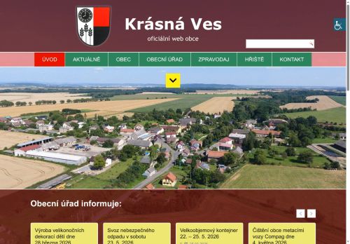 Zobrazit webové stránky Obecní úřad Krásná Ves
