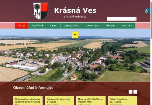 Zobrazit webové stránky Obecní úřad Krásná Ves