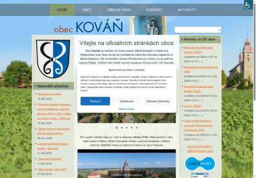 Zobrazit webové stránky Obecní úřad Kováň