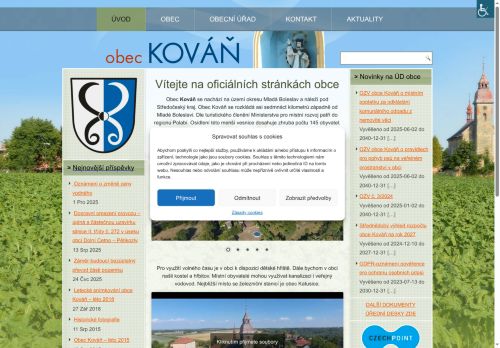 Zobrazit webové stránky Obecní úřad Kováň