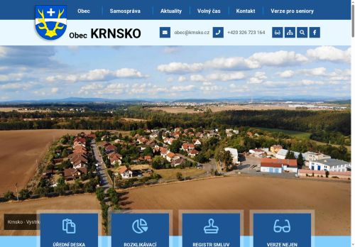 Zobrazit webové stránky Obecní úřad Krnsko