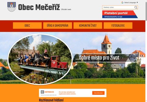 Zobrazit webové stránky Obecní úřad Mečeříž