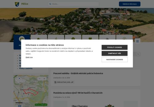 Zobrazit webové stránky Obecní úřad Pěčice
