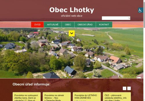 Zobrazit webové stránky Obecní úřad Lhotky