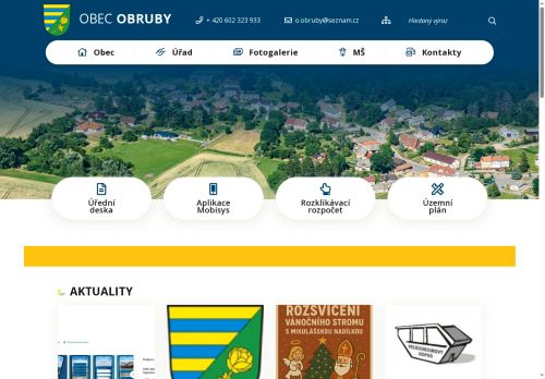 Zobrazit webové stránky Obecní úřad Obruby
