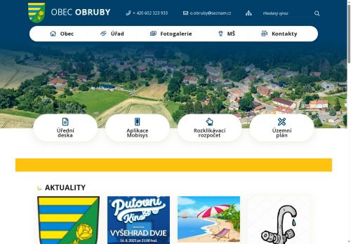 Zobrazit webové stránky Obecní úřad Obruby