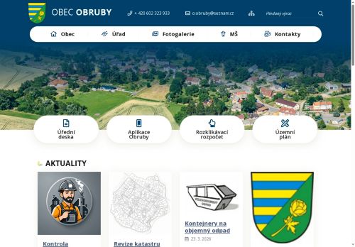 Zobrazit webové stránky Obecní úřad Obruby