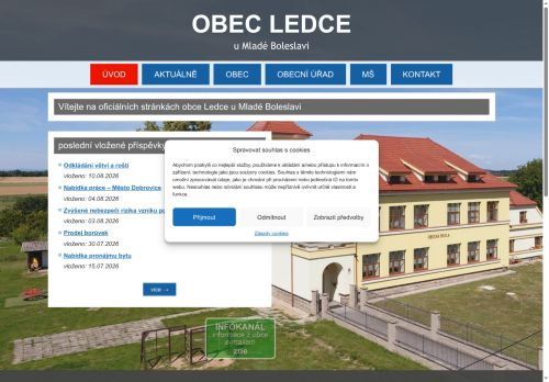 Zobrazit webové stránky Obecní úřad Ledce