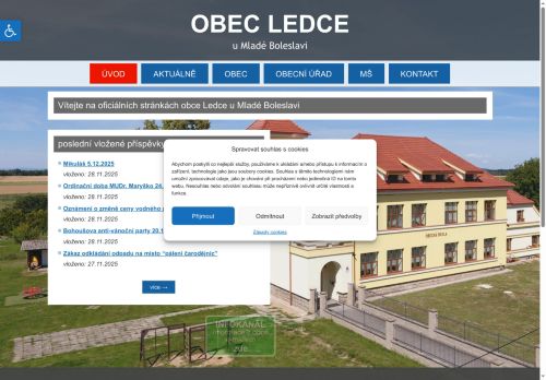 Zobrazit webové stránky Obecní úřad Ledce