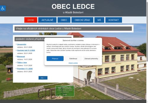 Zobrazit webové stránky Obecní úřad Ledce