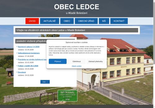 Zobrazit webové stránky Obecní úřad Ledce