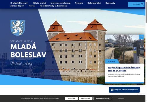Zobrazit webové stránky Magistrát města Mladá Boleslav