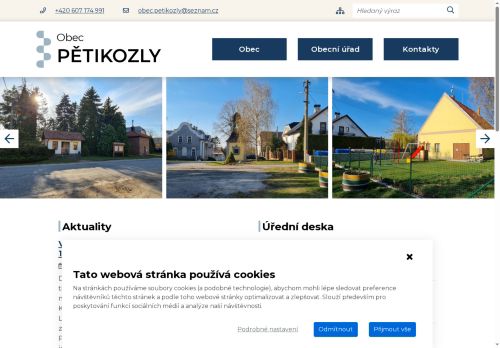 Zobrazit webové stránky Obecní úřad Pětikozly