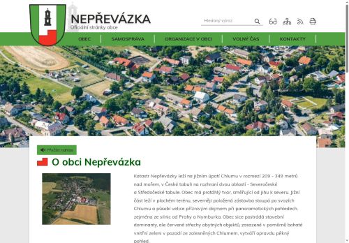 Zobrazit webové stránky Obecní úřad Nepřevázka