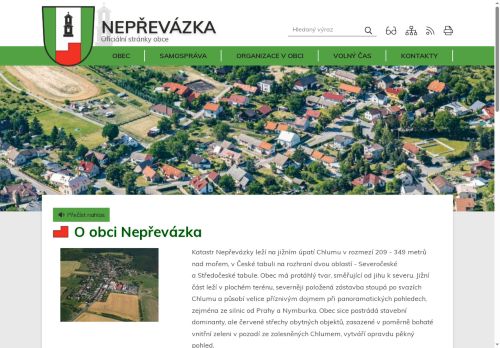 Zobrazit webové stránky Obecní úřad Nepřevázka