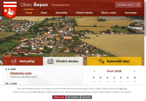 Zobrazit webové stránky Obecní úřad Řepov