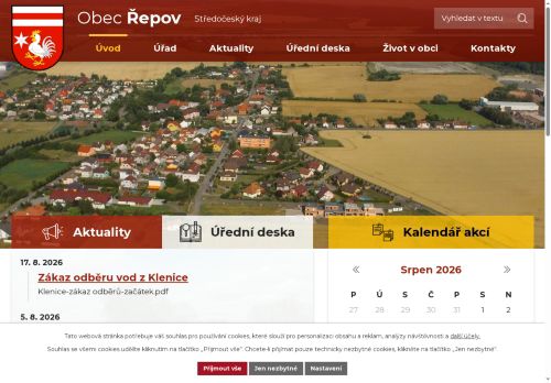 Zobrazit webové stránky Obecní úřad Řepov