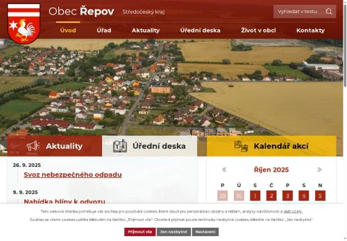 Zobrazit webové stránky Obecní úřad Řepov
