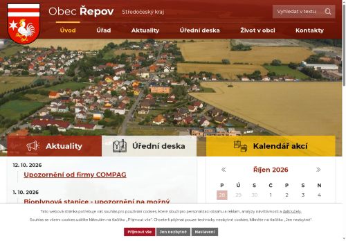 Zobrazit webové stránky Obecní úřad Řepov