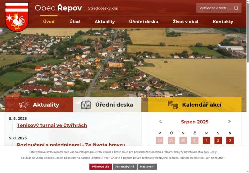 Zobrazit webové stránky Obecní úřad Řepov