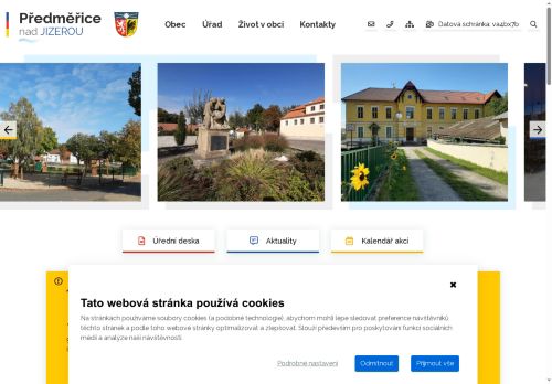 Zobrazit webové stránky Obecní úřad Předměřice nad Jizerou