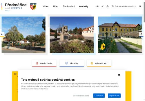 Zobrazit webové stránky Obecní úřad Předměřice nad Jizerou