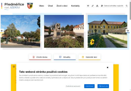 Zobrazit webové stránky Obecní úřad Předměřice nad Jizerou