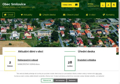 Zobrazit webové stránky Obecní úřad Smilovice