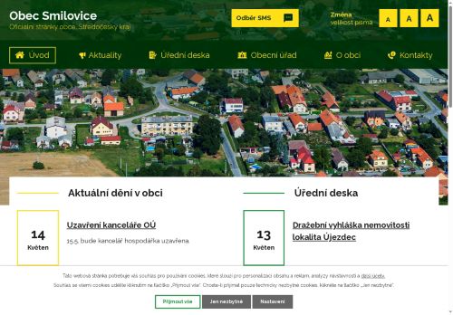 Zobrazit webové stránky Obecní úřad Smilovice