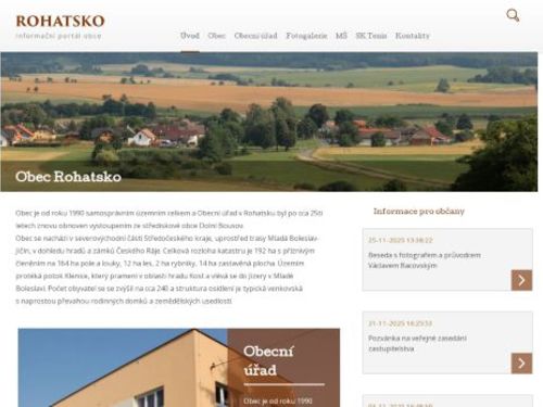Obecní úřad Rohatsko