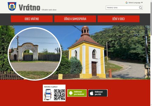 Zobrazit webové stránky Obecní úřad Vrátno