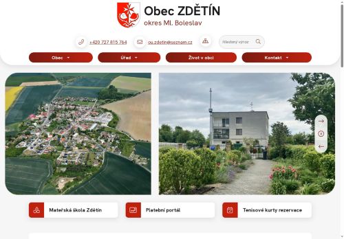 Zobrazit webové stránky Obecní úřad Zdětín