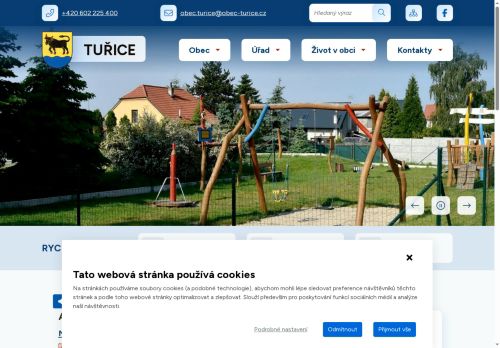Zobrazit webové stránky Obecní úřad Tuřice