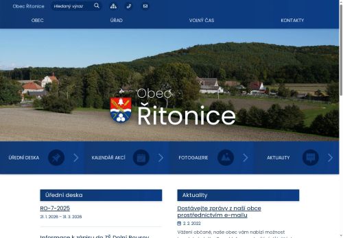 Zobrazit webové stránky Obecní úřad Řitonice