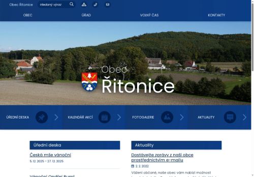 Zobrazit webové stránky Obecní úřad Řitonice