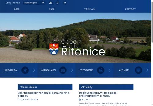 Zobrazit webové stránky Obecní úřad Řitonice