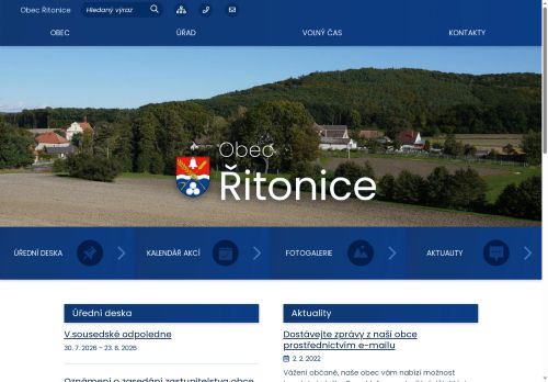 Zobrazit webové stránky Obecní úřad Řitonice