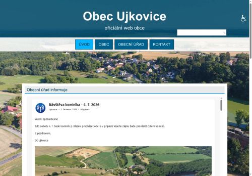 Zobrazit webové stránky Obecní úřad Ujkovice