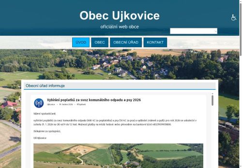 Zobrazit webové stránky Obecní úřad Ujkovice