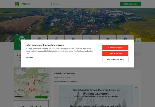 Zobrazit webové stránky Obecní úřad Přepeře