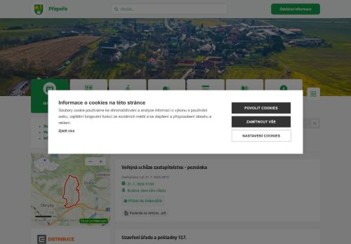 Zobrazit webové stránky Obecní úřad Přepeře