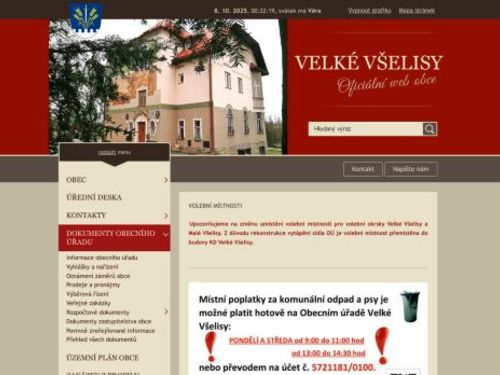 Obecní úřad Velké Všelisy